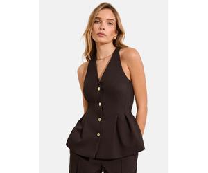 Lipsy Gilet chocolat, Taille 40
