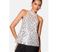 Lipsy Haut champagne / or, Taille L