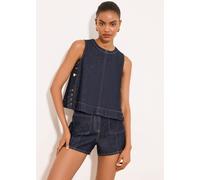 Lipsy Haut en denim Lipsy bleu FR 42 (EU 40)
