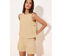 lipsy Haut en denim Lipsy jaune FR 36 (EU 34)