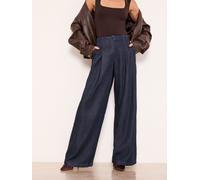 lipsy Jean palazzo léger Lipsy Ample bleu FR 46 Short (EU 44 S)