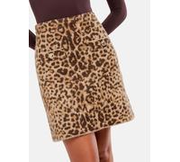 Lipsy Jupe beige / bleu clair / marron, Taille 44