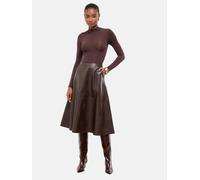 Lipsy Jupe brun foncé, Taille 40