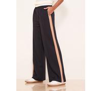 Lipsy Lipsy Black Beige Petite Premium Side Stripe Jersey Joggers