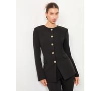 Lipsy Lipsy Black Collarless Blazer