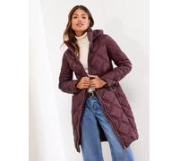 Lipsy Lipsy Cherry Red Mid Length Shower Resistant Padded Coat