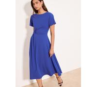 Lipsy Lipsy Cobalt Blue Knot Side Midi Dress Cobalt Blue EU 36 (UK 8)