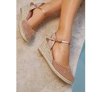 Lipsy Lipsy Espadrille compensées en jute à talon moyen fermé