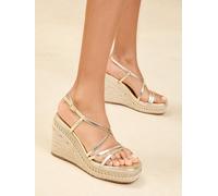 Lipsy Lipsy Espadrilles compensées à lanières multiples et perles compensées