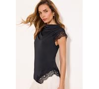 Lipsy T-shirt noir, Taille L