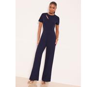 Lipsy Lipsy Manches courtes Splice Combinaison bleu FR 48 (EU 46)