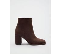 Lipsy Lipsy Mid Block Heel Smart Ankle Boots Brun EU 38 W (UK 5)