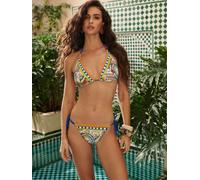 Lipsy Lipsy Multi Inspired By Frida Kahlo Artwork Triangle Bikini