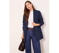 Lipsy Lipsy Navy Blue Relaxed Blazer