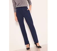Lipsy Pantalon à plis bleu marine, Taille 38