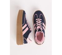 Lipsy Lipsy Navy Faux Suede Chunky Platform Sports Trainer