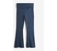 Lipsy Lipsy Navy Roll Top Flare Leggings