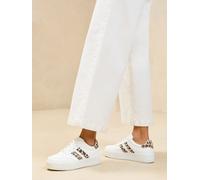 Lipsy Lipsy Neutral Faux Suede Chunky Platform Sports Trainer