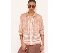Lipsy Lipsy Neutral Scarf Shirt Neutral Scarf EU 42 (UK 14)