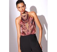 Lipsy Lipsy Pink Halter Neck Top