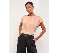 Lipsy Lipsy Pink Satin Drape Top