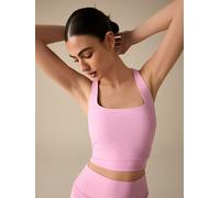 Lipsy Lipsy Pink Secret Support Cross Back Sports Vest