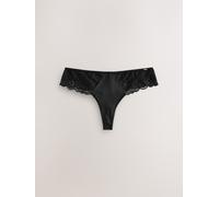 lipsy Lipsy Swirl Lace Thong Noir FR 50 (EU 48)