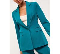 Lipsy Lipsy Teal Blue Single Breasted Stab Stitch Blazer