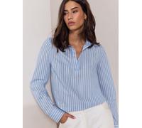 lipsy Lipsy V-Neck Poplin Shirt bleu FR 50 (EU 48)