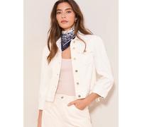 Lipsy Veste mi-saison blanc denim, Taille L