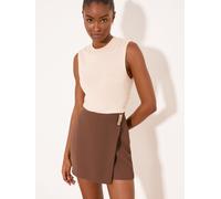 lipsy Lipsy Wrap Skort Brun FR 36 (EU 34)