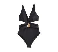 Lipsy Maillot de bain noir, Taille L