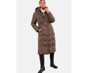 Lipsy Manteau d’hiver chocolat, Taille XXL
