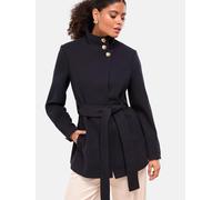 Lipsy Manteau mi-saison bleu marine, Taille XL