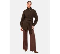 Lipsy Manteau mi-saison chocolat, Taille XL