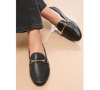 Lipsy Mocassins Lipsy Snaffle en similicuir Noir EU 39 (UK 6)