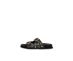 Lipsy Mule or / noir / blanc perle, Taille 40-40,5