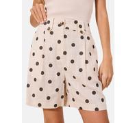 Lipsy Pantalon à pince beige / noir, Taille 36