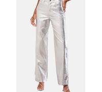 Lipsy Pantalon à plis argent, Taille 40