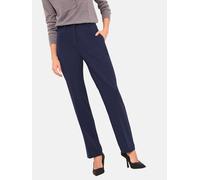 Lipsy Pantalon à plis bleu marine, Taille 46