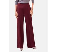 Lipsy Pantalon à plis bourgogne, Taille 36