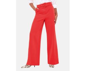Lipsy Pantalon à plis rouge vif, Taille 44