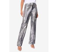 Lipsy Pantalon argent, Taille 42