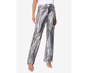 Lipsy Pantalon argent, Taille 44