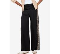 Lipsy Pantalon écru / beige clair / noir, Taille 36