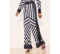 Lipsy Pantalon noir / blanc, Taille 38