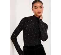 Lipsy Pull Lipsy en maille à col roulé Noir FR 42 (EU 40)