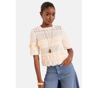 Lipsy Pull-over crème, Taille S