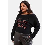 Lipsy Pull-over vert / rouge / noir / blanc, Taille XXXL