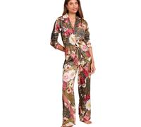 Lipsy Pyjama beige / kaki / olive / rose, Taille L